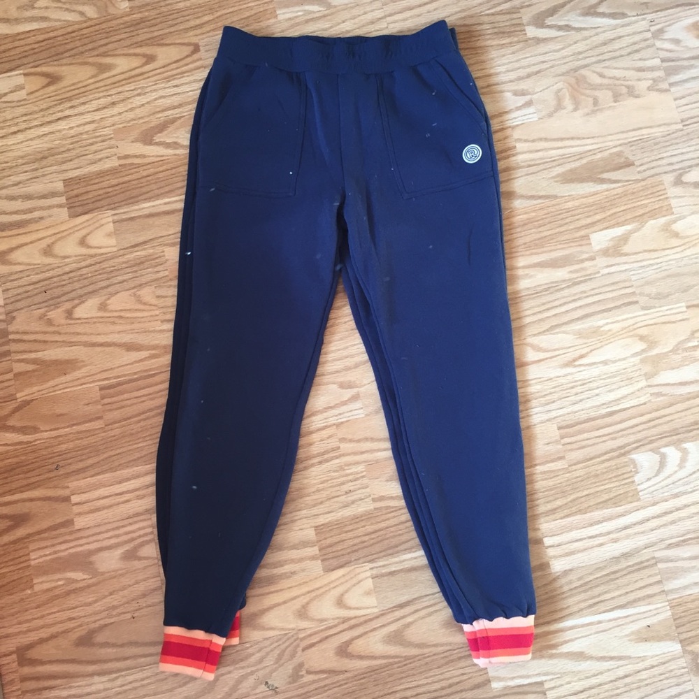 MARINE LAYER RE-SPUN VIVIEN JOGGER NAVY BLUE M